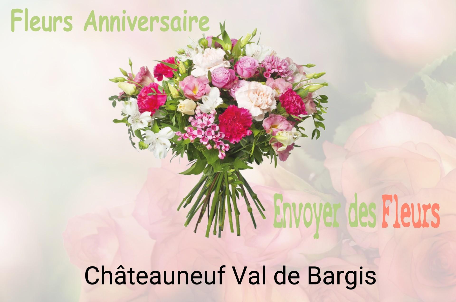 Bouquet de fleurs d’anniversaire livré à Châteauneuf-Val-de-Bargis