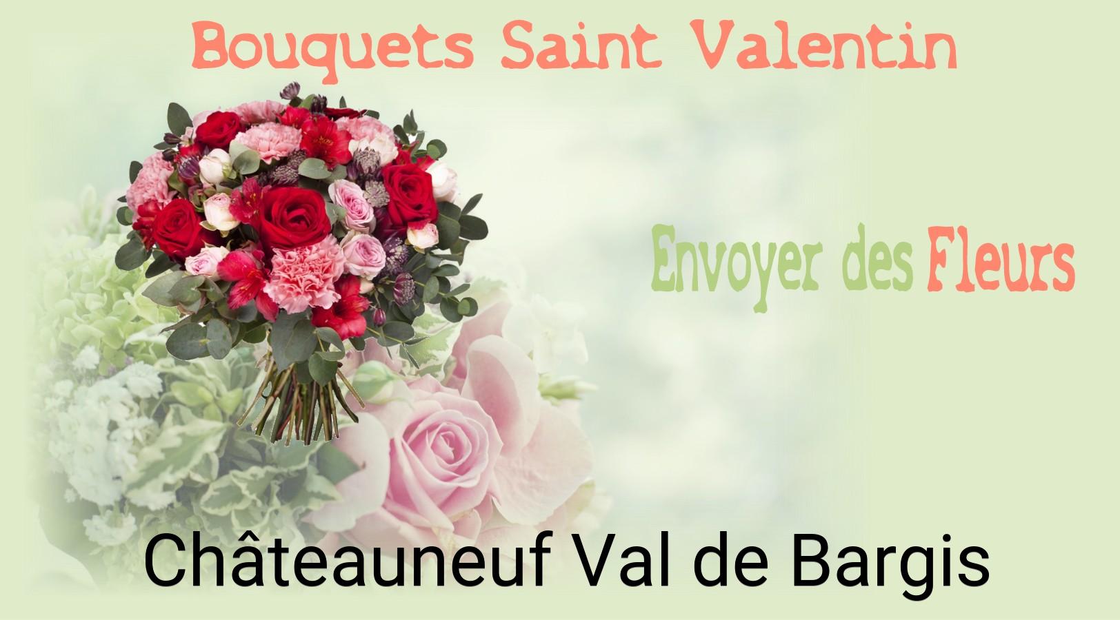 Roses de Saint-Valentin livrées à Châteauneuf-Val-de-Bargis